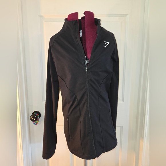 Gymshark Large Black Women's Fitted Jacket - Picture 2 of 9